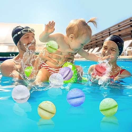 Bambibo Reusable Water Balloons for Kids - Pack of 6