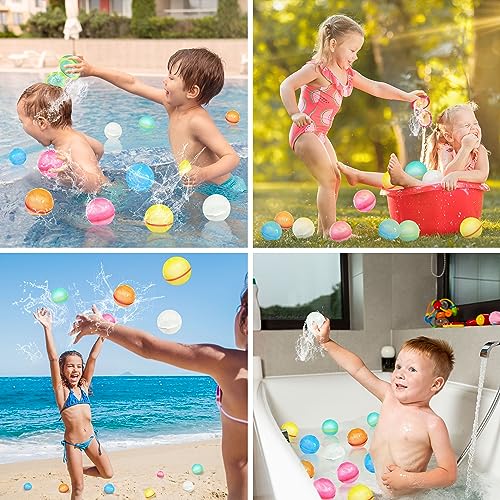 Bambibo Reusable Water Balloons for Kids - PACK OF 12