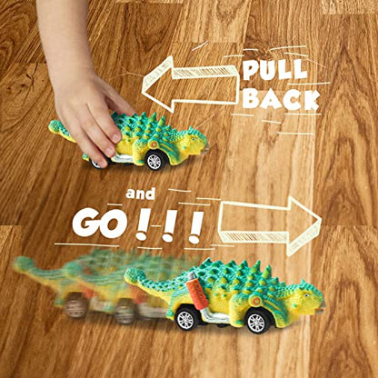 Monster Pull Back Cars for Toddlers 1-3