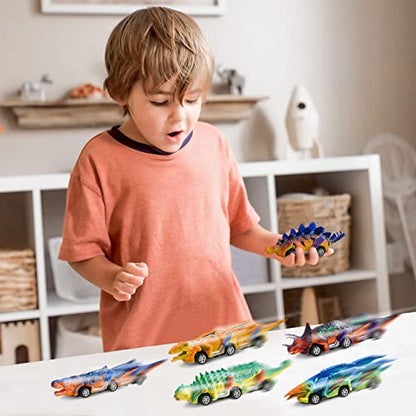 Monster Pull Back Cars for Toddlers 1-3